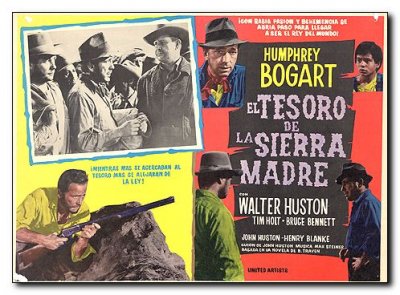 Treasure of the Sierra Madre Humphrey Bogart Walter Huston Tim Holt