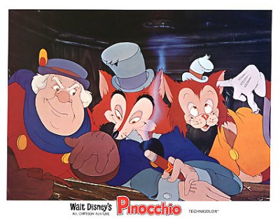 Pinnocchio Walt Disney #3 The Bad Guys