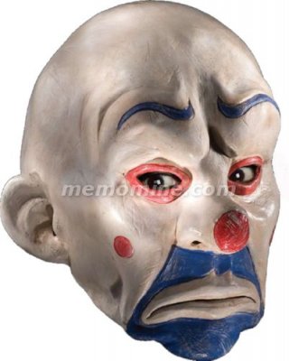 Dark Knight Joker Adult Clown Mask IN STOCK