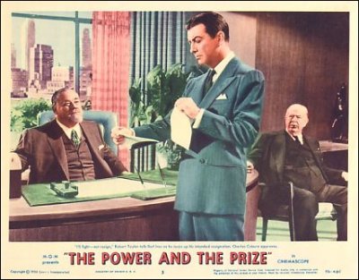 POWER AND THE PRIZE,THE Robert Taylor Mary Scott #3 1956