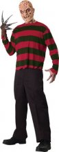 Nightmare On Elm Street Freddy™ Mask and Shirt STD XL