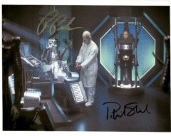 Star Trek Nemesis Patrick Stewart and Ron Perlman