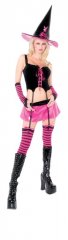 PLAYBOY Licensed Costume HIPSTER WITCH XS, S, M