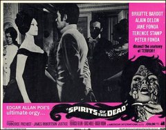 Spirits OF THE DEAD Brigette bardot Jane Fonda Peter Fonda