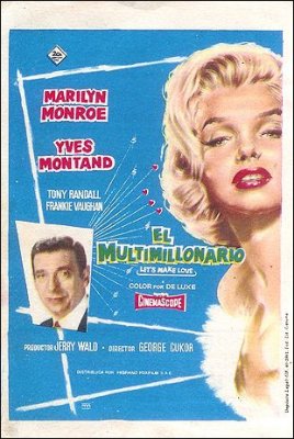 Let's Mke Love Marilyn Monroe Yves Montand