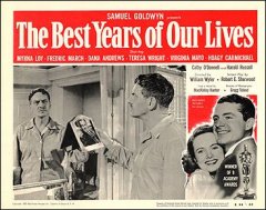Best Years of Our Lives Myrna Loy Dana Andrews Fredrick March and andrews pictured