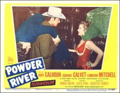 POWDER RIVER RORY CALHOUN Rory Calhoun Cameron Mitchell 1953 #7