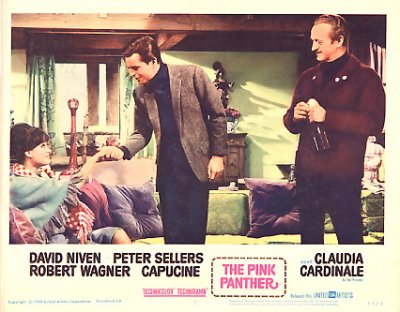 PINK PANTHER PETER SELLERS, ROBERT WAGNER # 7