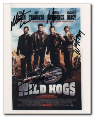 Wild Hogs Tim Allen, John Travolta, Martin Lawrence & William H. Macy
