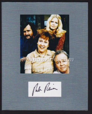 Reiner Rob ALL IN THE FAMILY Original Hand Signed 8x10 Display