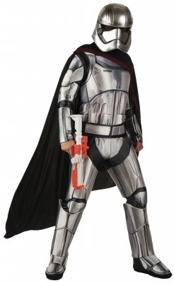 Star Wars Captain Phasma Adult Deluxe Costume Size STD, XL