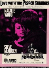 Love with the Proper Stranger Steve McQueen Natalie Wood 1964