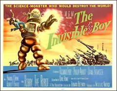 Invisible Boy Richard Eyer Philip Brewster Robby the Robot