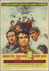 Guns of Navarone Gregory Peck David Niven Anthony Quinn folded