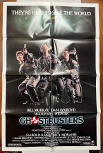 Ghost Busters in near mint condition folded ready for linen backing