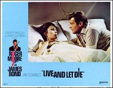 Live and let Die # 4 Roger Moore James Bond 1973