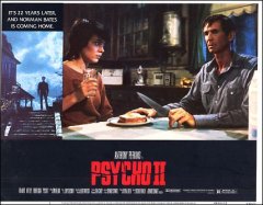 Psycho II Anthony Perkins 8 card set