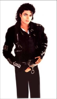 Michael Jackson BAD BLACK BUCKLE JACKET w/Straps Deluxe Adult Costume PRE-SALE