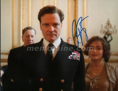 Firth Colin KING'S SPEECH Original Autograph w/COA