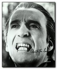 Lee Christopher Horror Actor Dracula