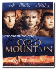 Cold Mountain cast Jude Law Nichole Kidman Renee Zellweger