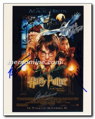 Harry Potter Sorcerers Stone Emma Watson Danille Radcliff Rupert Grint Richard Harris Robbie Coltra