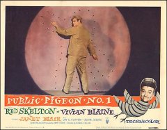 PUBLIC PIGEON NO. 1 RED SKELTON VIVIAN BLAINE JANET BLAIR #4 1956