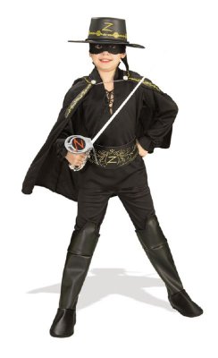 Deluxe Zorro™ Dress-Up Set S,M,L