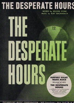 Desperate Hours Humphrey Bogart Fedric March 1955