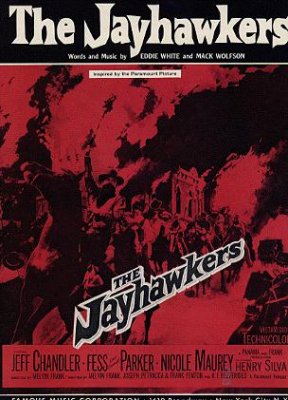 Jayhawkers Fess Parker Jeff Chandler 1959