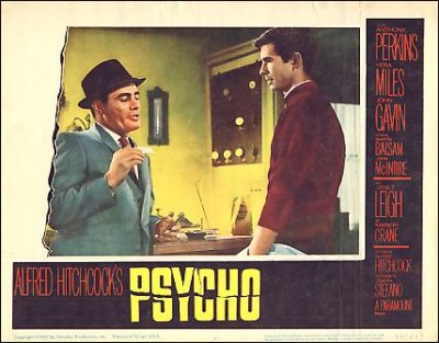 PSYCHO Perkins Leigh Hitchcock #2 1960