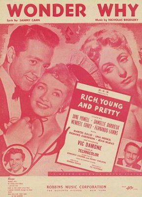 Rich Young and Pretty Jane Powell Vic Damone 1951
