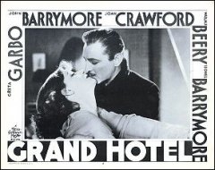 GRAND HOTEL Greta Garbo, Jonh Barrymore, Joan Crawford # 4 Release