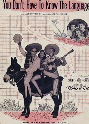 Road to Rio Bob Hope Bing Crosby Dorothy Lamour 1947