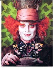 Depp Johnny Alice in Wonderland Original Autograph w/ COA