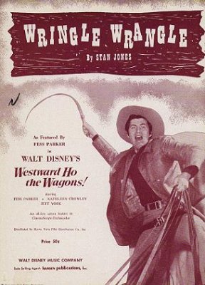 Westward Ho the Wagons Walt Disney Fess Parker 1957