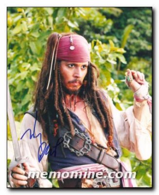 Depp Johnny Pirates of the Caribbean