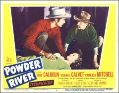 POWDER RIVER RORY CALHOUN Rory Calhoun Cameron Mitchell 1953 #6