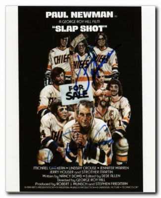 Slap Shot Paul Newman & Jerry Houser