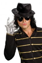 Michael Jackson POP STAR BLACK FEDORA HAT IN STOCK!