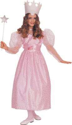 Glinda Child Costume Wizard of Oz Sizes S, M, L