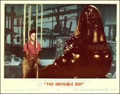 Invisible Boy Richard Eyer Philip Brewster Robby the Robot