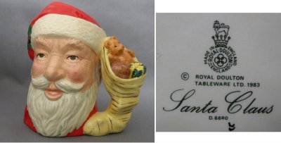 Santa Claus, Bag of Toys, Large D6690