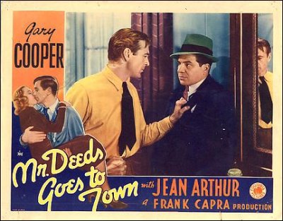 Mr. Deeds Goes to Town Gary Cooper Frank Capra