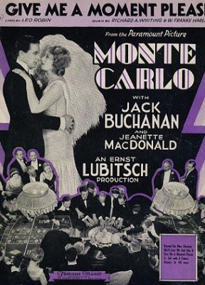 Monte Carlo Jack Buchanan Jeanette MacDonald 1930