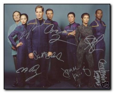 Star Trek new crew 7 Signatures