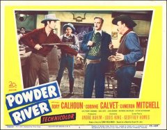 POWDER RIVER RORY CALHOUN Rory Calhoun Cameron Mitchell 1953 #4