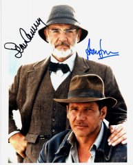 Ford Harrison Sean Connery Indiana Jones