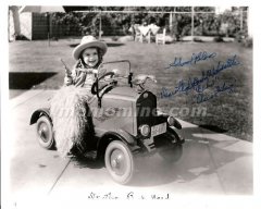 Dorothy DeBorba "Echo" in the Little Rascals Original Autograph w/ COA