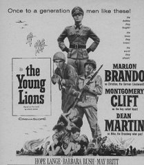 YOUNG LIONS Marlon Brando